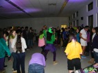 Middle school students dance to the beat